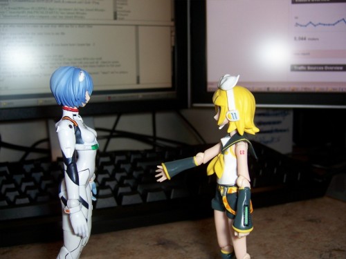 Picture 7 in [Revoltech Fraulein Ayanami Rei First Contact]