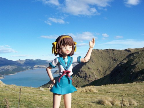 Picture 3 in [Hiking up the hills with Haruhi]