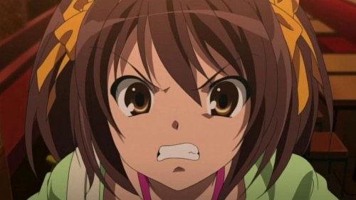 Picture 7 in [Haruhi is so cute when she's mad]