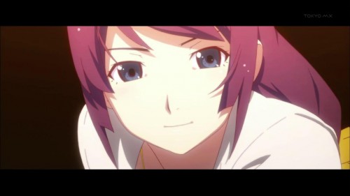 Picture 43 in [Bakemonogatari ends with a Hitagisome ending]