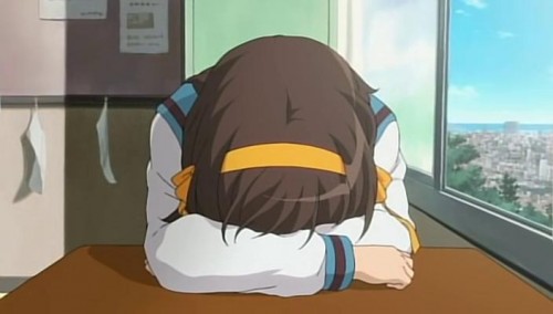 Picture 4 in [Haruhi's feelings leaking?]