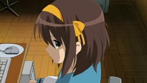 Picture 6 in [Haruhi's feelings leaking?]