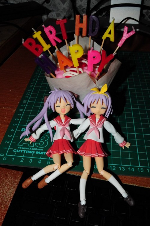 Picture 3 in [Happy Birthday Kagami and Tsukasa!]