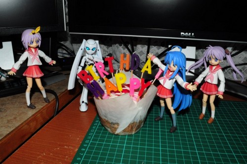 Picture 4 in [Happy Birthday Kagami and Tsukasa!]