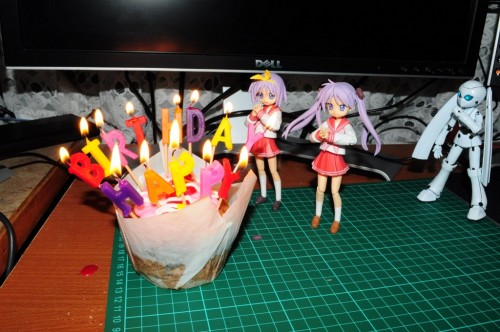 Picture 6 in [Happy Birthday Kagami and Tsukasa!]