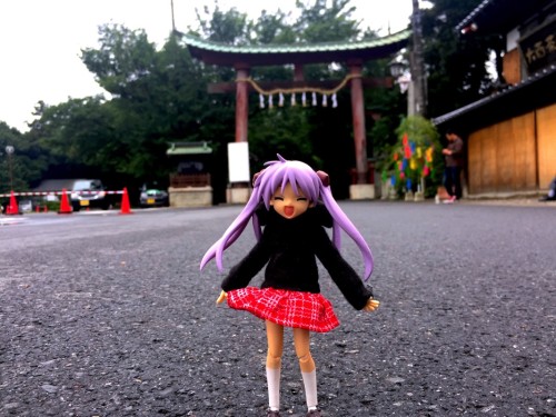Picture 4 in [Kagami Birthday Shrine Visit]